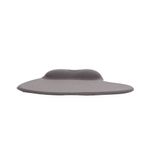 mousepad bright com apoio de pulso em gel cinza escuro 0308 (mp)