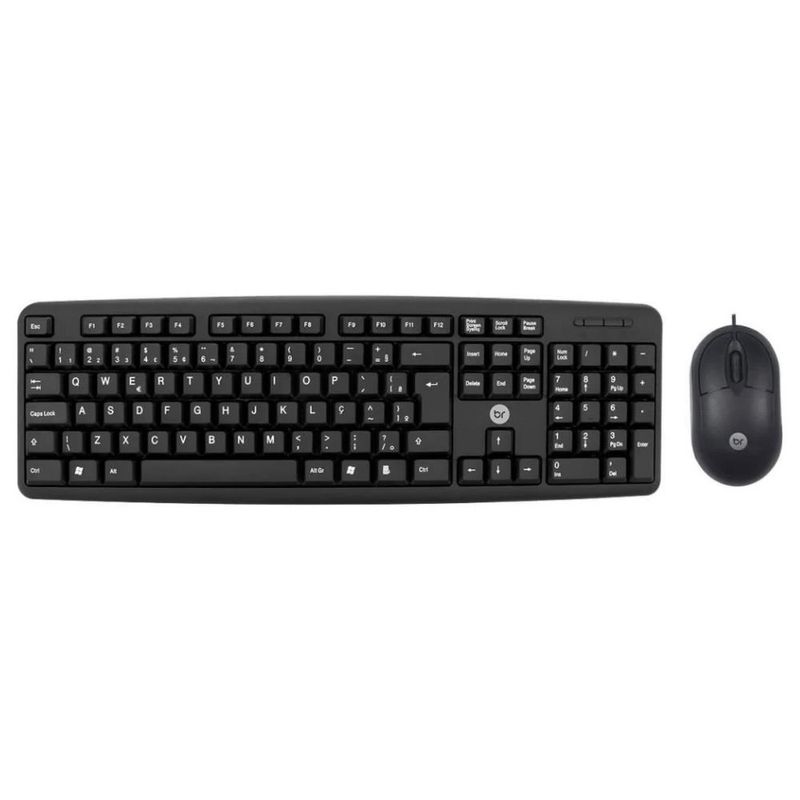 kit teclado e mouse bright corporativo cmb03 (mp)