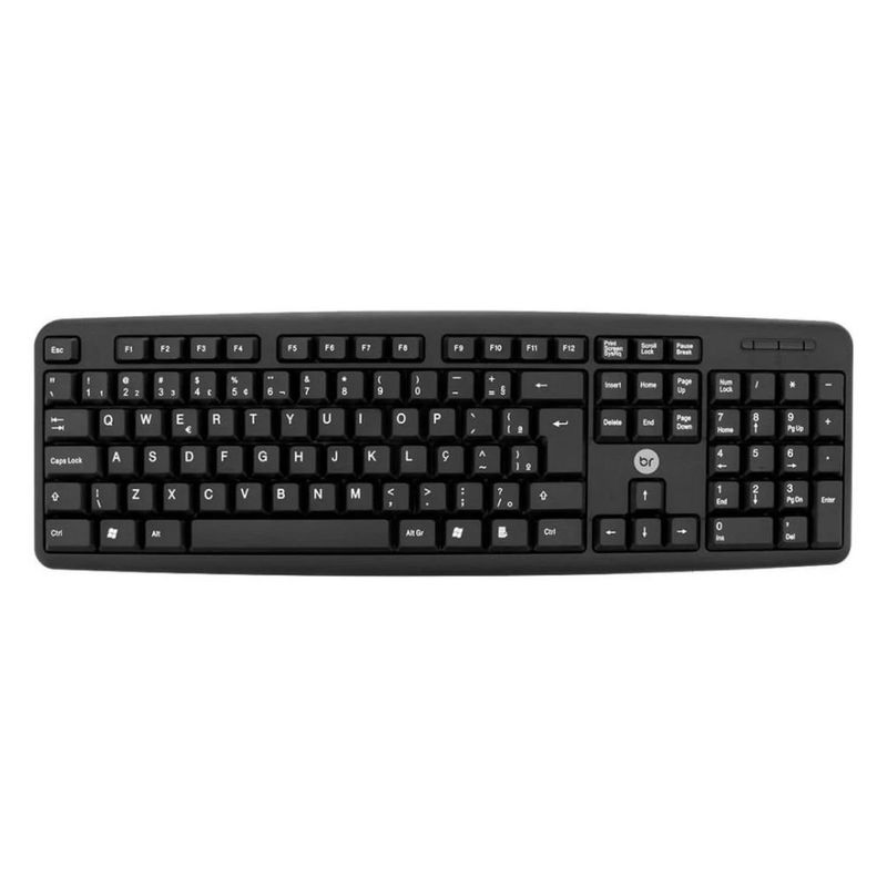 kit teclado e mouse bright corporativo cmb03 (mp)