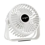 mini ventilador de mesa bright usb branco vn007 (mp)