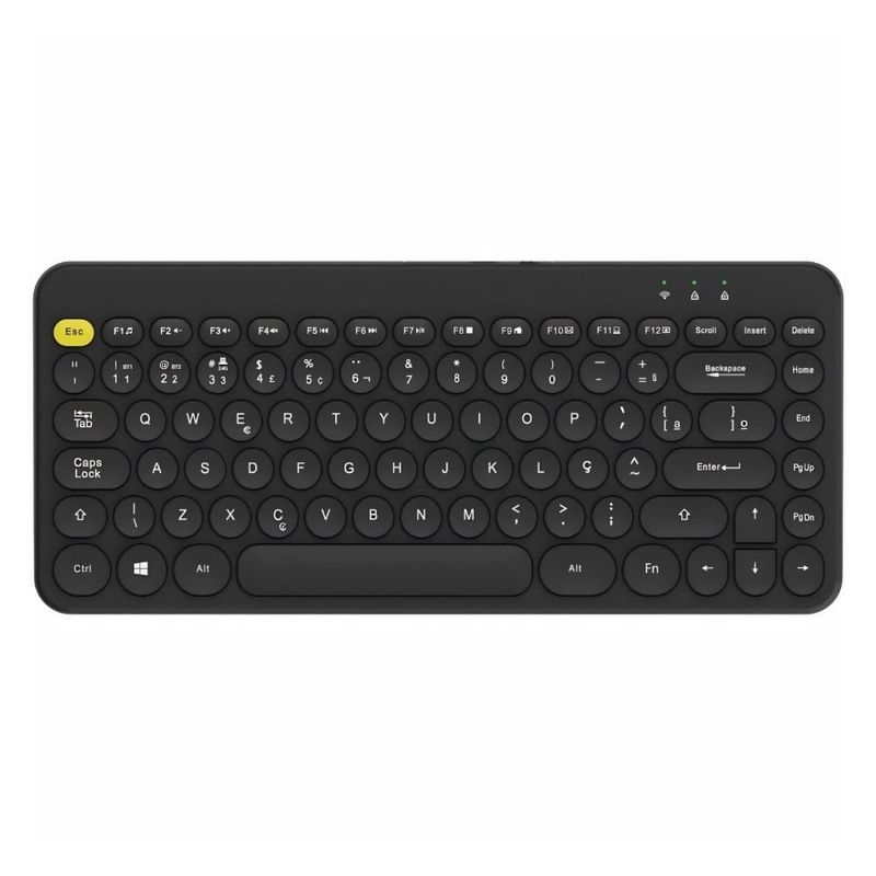 teclado bright sem fio freedom preto tb001 (mp)