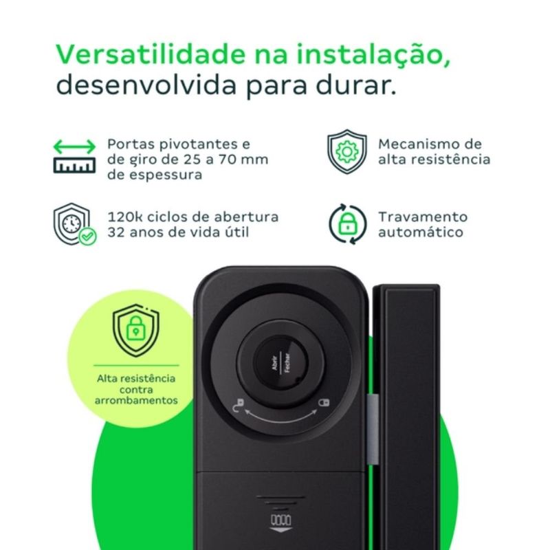 fechadura digital intelbras de sobrepor fd 1000d (mp)