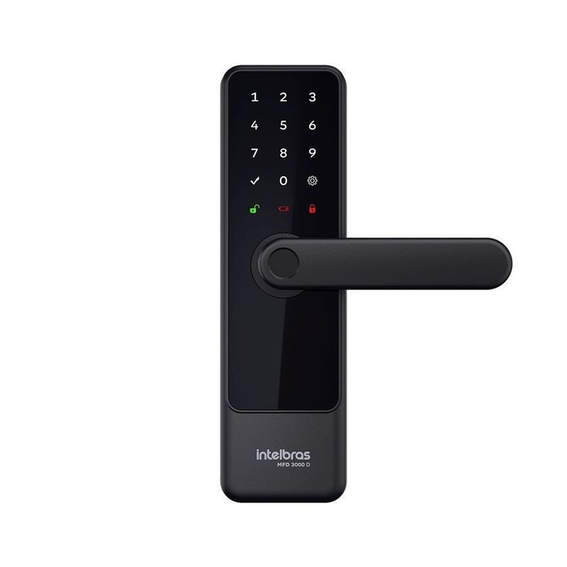 fechadura digital intelbras de embutir mfd 3000d (mp)