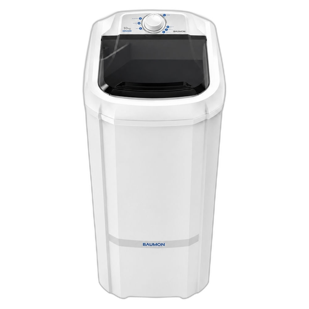 Lavadora de Roupa 10 Kg Branco Semiautomática Baumon - 110v - Lbs10