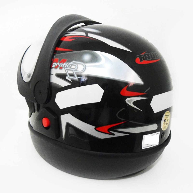 capacete taurus moto san marino 58 preto