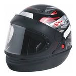 capacete taurus moto san marino 60 preto