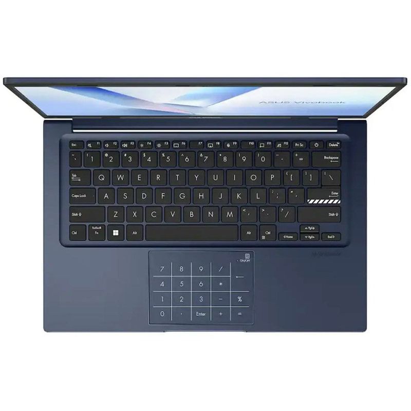 notebook asus vivobook intel core i5 256gb ssd 8gb ram tela fhd 14" windows 11 home azul x1404vap-v14.c58256 as-b