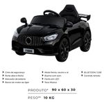 carro bang toys mini flash 6v preto 2203005 (mp)