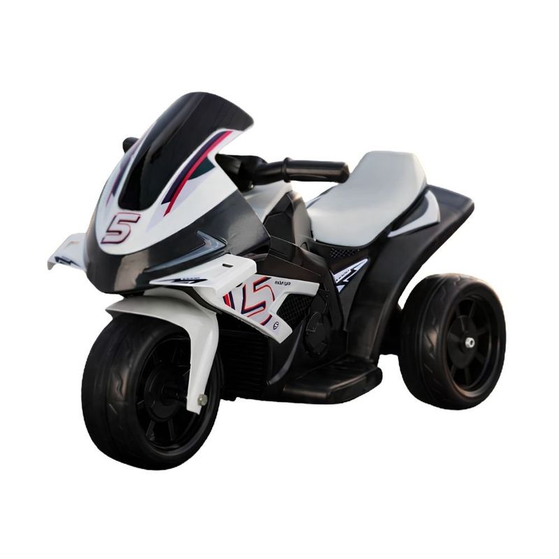 moto infantil bang toys flash kids 6v branco 2213102 (mp)