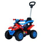 carro pushbar bang toys mini spider vermelho 2233200 (mp)