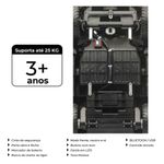 carro jipe bang toys police 12v preto 2246005 (mp)
