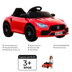 carro bang toys striker x9 12v vermelho 2000 (mp)