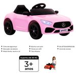 carro bang toys striker x9 12v rosa 2001 (mp)