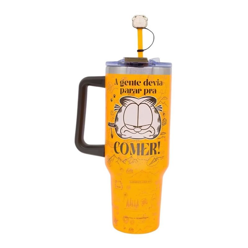 canecão térmico zonacriativa garfield 1,15l 6688 (mp)