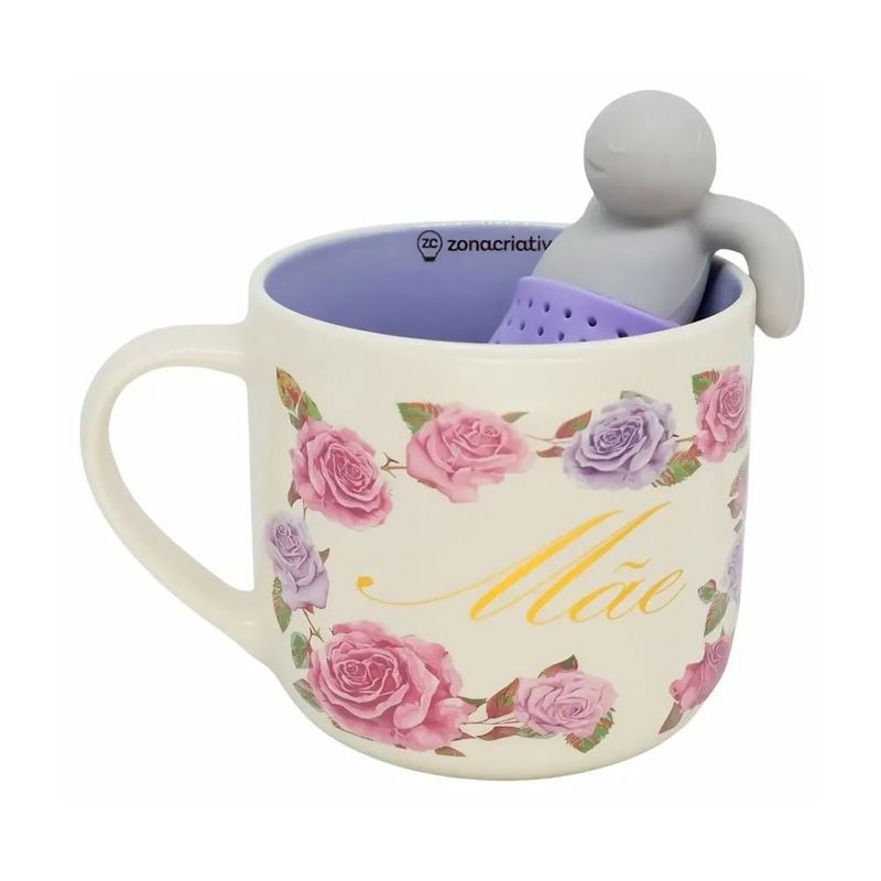 caneca zonacriativa mãe com infusor 6790 (mp)