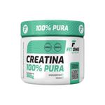 creatina fit one monohidratada 100% pura micronizada 300g (mp)