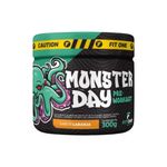pré-treino fit one monster day laranja 300g (mp)