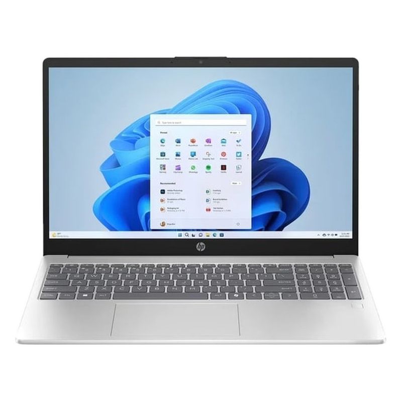 notebook hp 15-fd0133wm 15.6" inch windows 11 intel core i3-n305 8gbram 256gb ssd natural silver as-bi