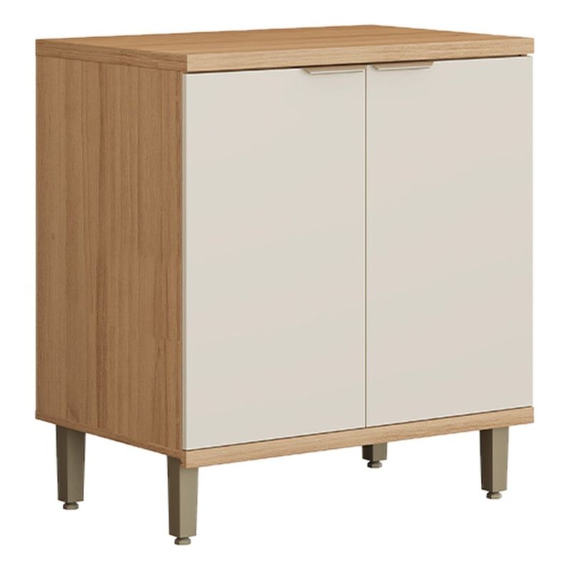 balcão 2 portas baumon manaós off white 810015120