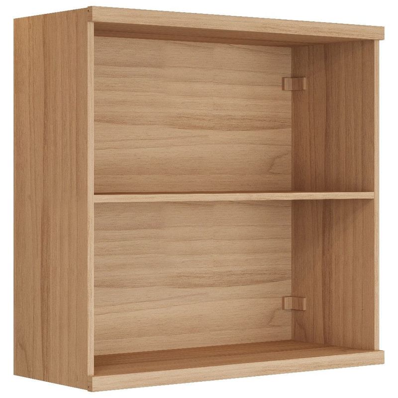 armário aéreo 2 portas baumon manaós off white 78x80x33 810015117