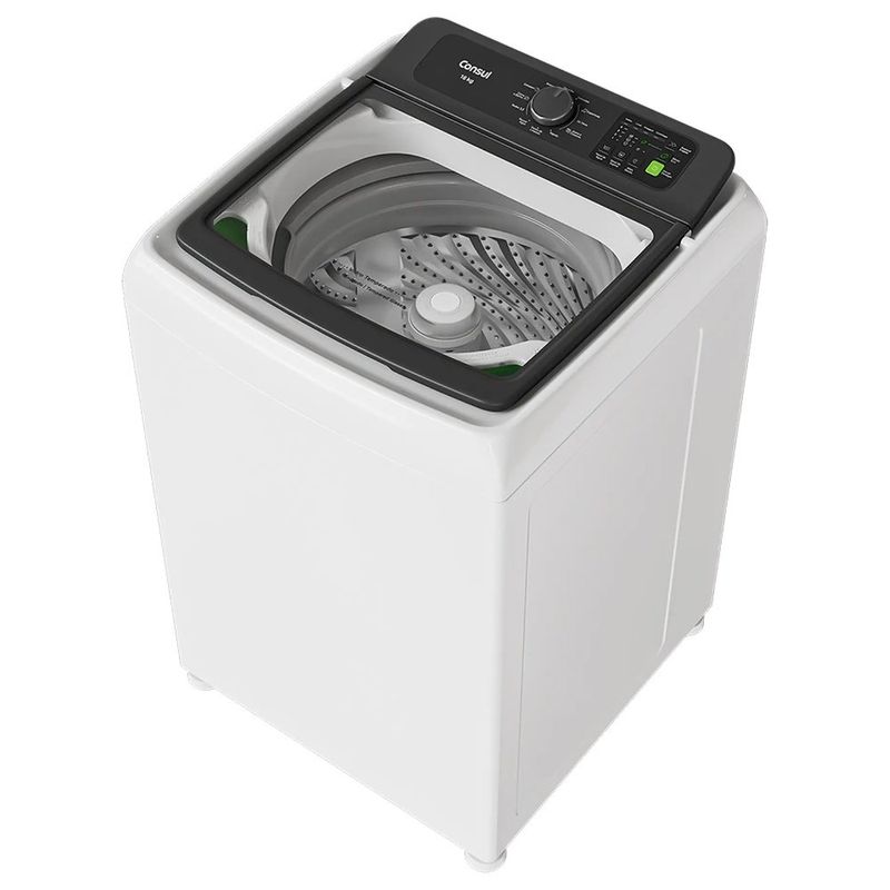 máquina de lavar 16kg consul com modo eco branco cwn16abana