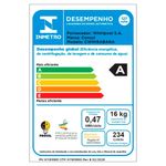 máquina de lavar 16kg consul com modo eco branco cwn16abana