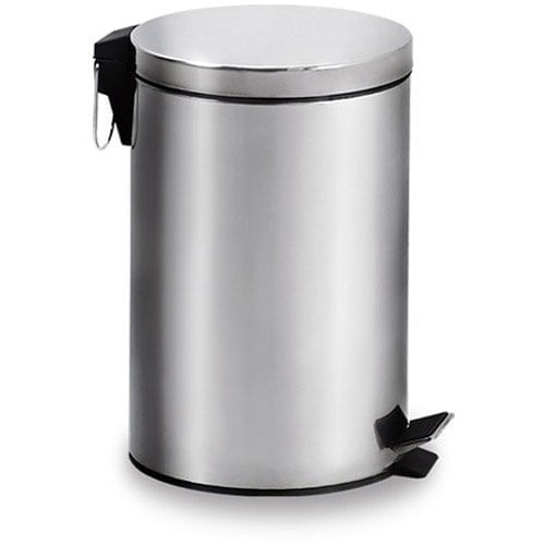 Lixeira Com Pedal/Balde Standard 5 Litros Inox Brinox 3045/202 (ID)