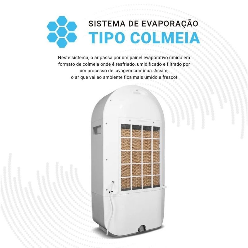climatizador de ar philco 14l 4 em 1 127v pcl14a branco (mp)