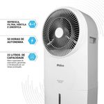 climatizador de ar philco 22l 4 em 1 127v pcl22a branco (mp)