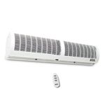 cortina de ar eos com controle 120cm 127v ca1212c branco (mp)