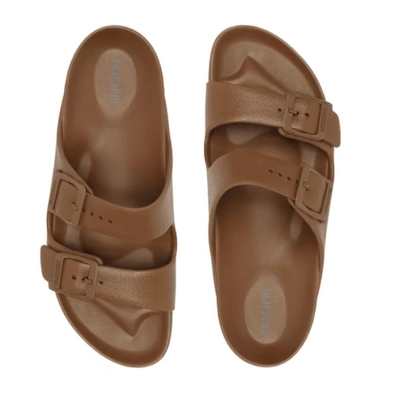 chinelo feminino n°37 anacapri eva marrom (mp)