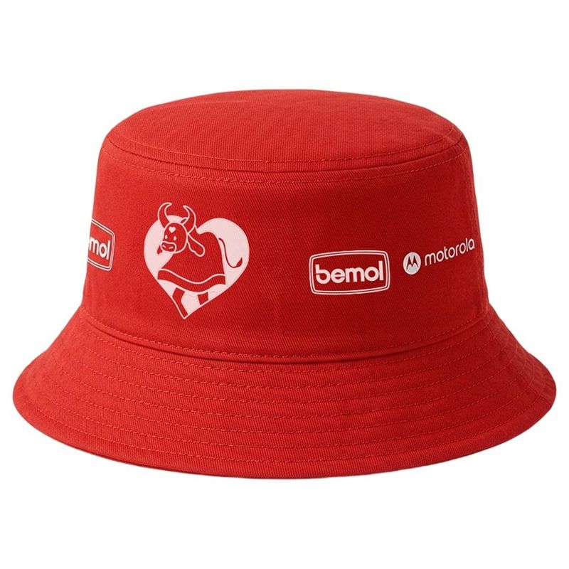 bucket parintins boi garantido vermelho