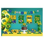 kit festa festcolor vai brasil 24 peças 300466 (mp)