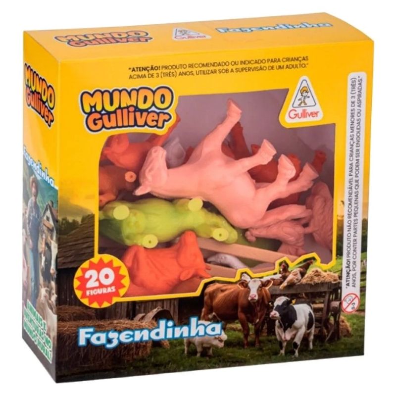 brinquedo miniatura gulliver fazendinha 0960 (mp)