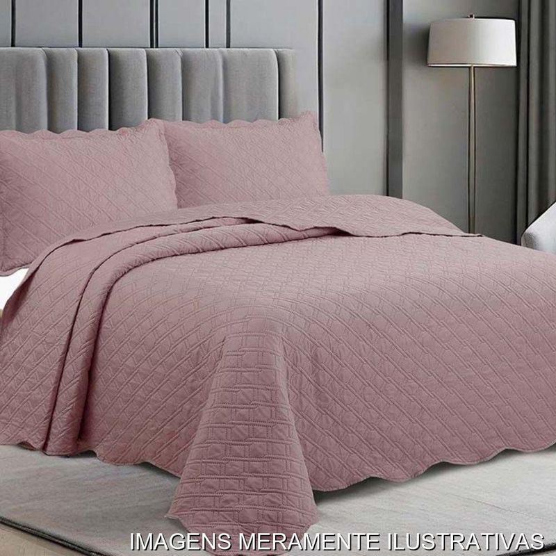 kit colcha queen camesa elos 240x260cm sortido 9999 (mp)
