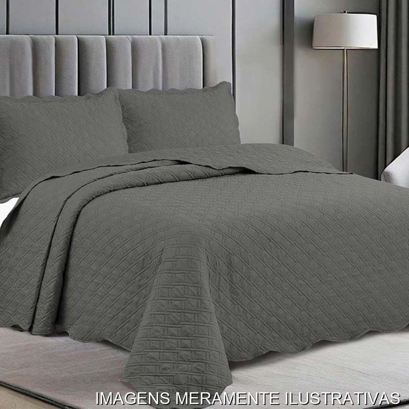 kit colcha super king camesa elos 280x300cm sortido 9999 (mp)