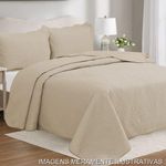 kit colcha casal camesa prosa 220x240cm sortido 9999 (mp)