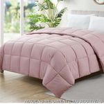 edredom queen camesa ecopluma 240x260cm rosê 3591 (mp)
