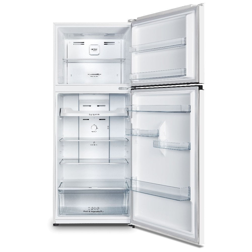 Encontraproduto.com.br - Geladeira Hisense Frost Free Duplex Inverter 381 Litros Branco RT375N3EWA1 127V