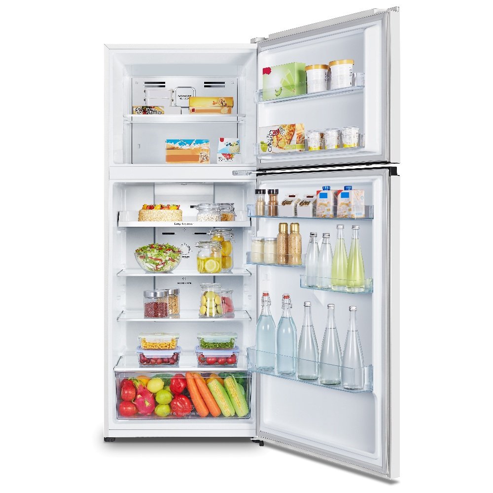 Encontraproduto.com.br - Geladeira Hisense Frost Free Duplex Inverter 381 Litros Branco RT375N3EWA1 127V
