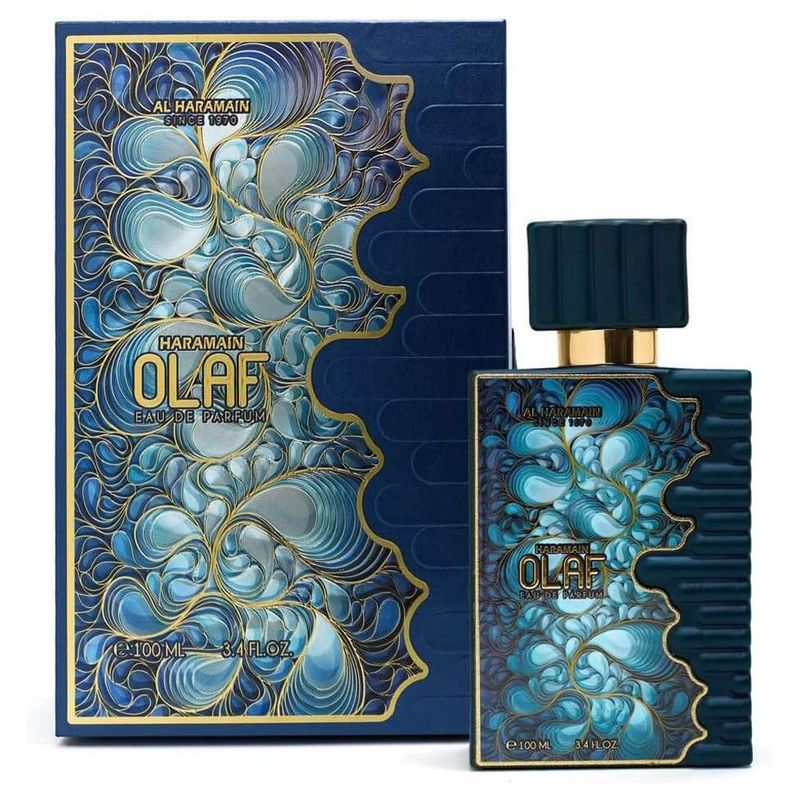 perfume árabe unissex al haramain olaf 100ml (mp)
