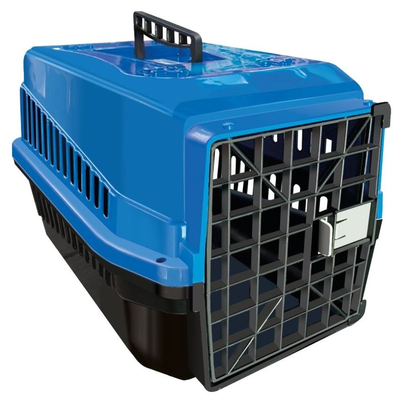 caixa de transporte mec pet box n°3 azul (mp)