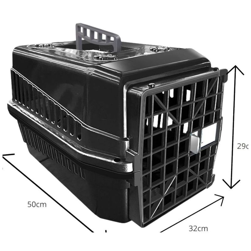 caixa de transporte mec pet box n°3 blackout (mp)
