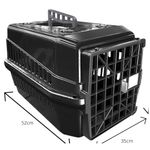 caixa de transporte mec pet box n°4 blackout (mp)