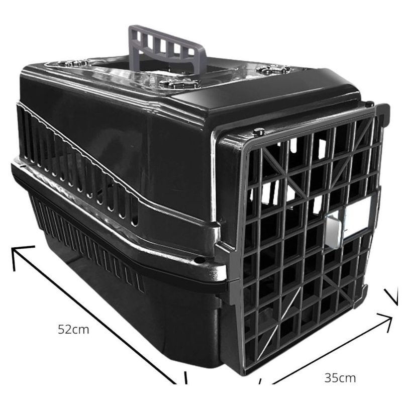 caixa de transporte mec pet box n°4 blackout (mp)