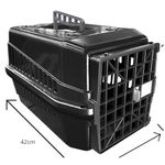 caixa de transporte mec pet box n°2 blackout (mp)