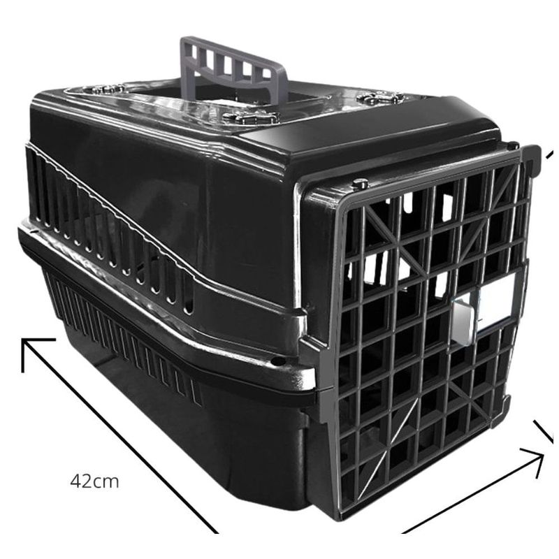 caixa de transporte mec pet box n°2 blackout (mp)