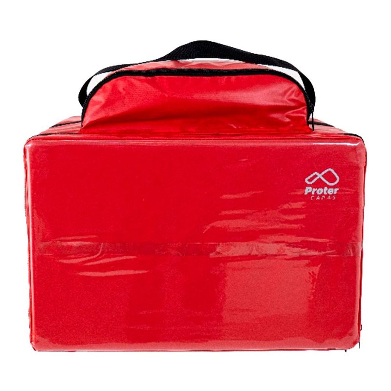 bag de entrega protercapas 75l vermelho (mp)