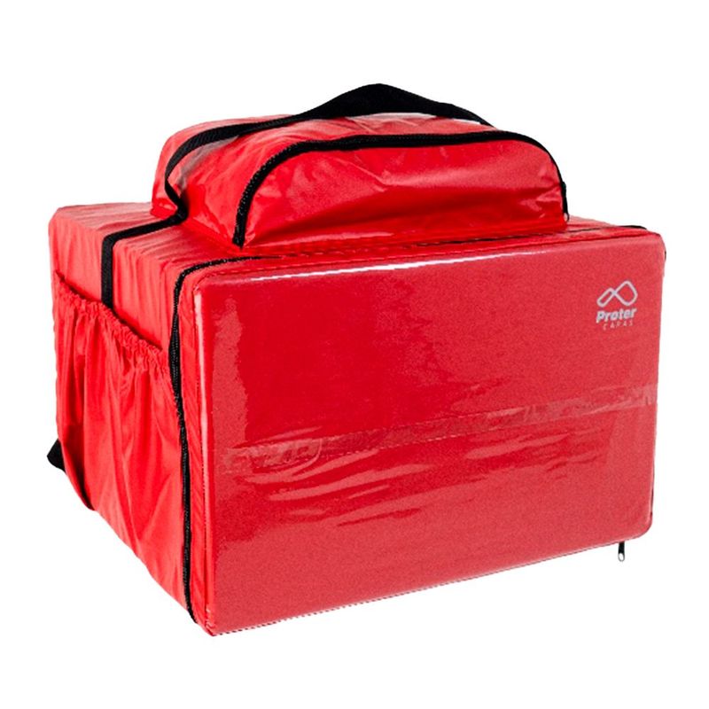 bag de entrega protercapas 75l vermelho (mp)
