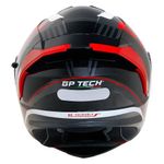 capacete gp tech a128 sv pulse escamoteável be yourself 56 preto e vermelho (mp)